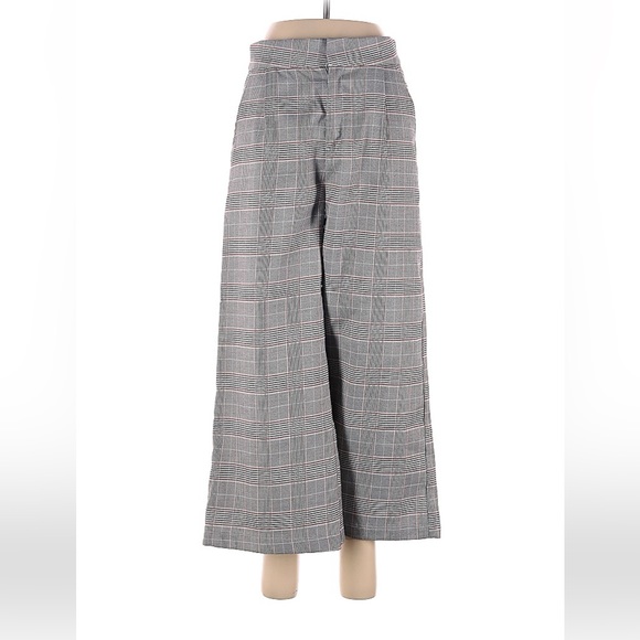 Eggie Wide Plaid Trousers - Picture 3 of 3